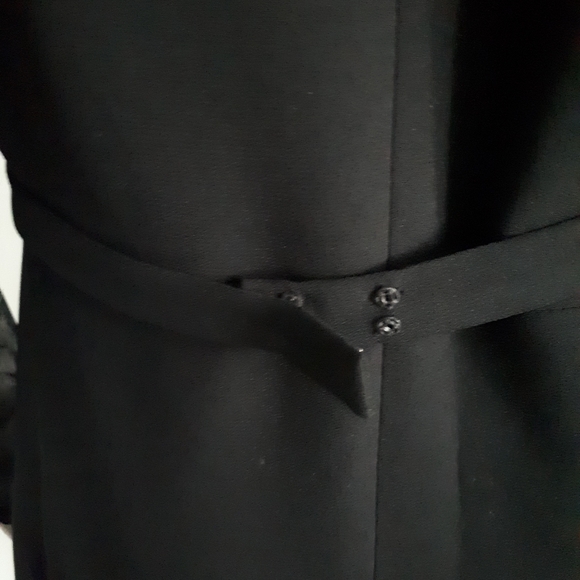 Hobbs London | Fitted Crepe and Lace Dress - Picture 12 of 14